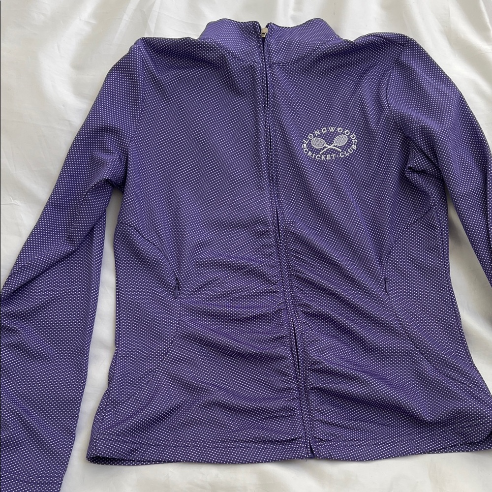 Purple Zip-Up Jacket